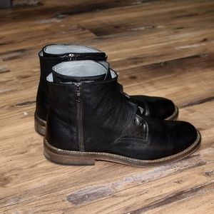 McKanty Black Italian Men's Boots - Size 41